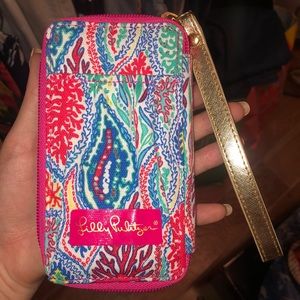 Lilly Pulitzer Colorful Coral Wallet